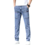 2024 New 6 Pocket Design Men's Denim Jeans - Image 6
