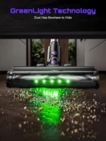 Cordless Vacuum Cleaner, 55Kpa/500W/45min 10 in 1 Powerful Stick Lightweight Vacuum Cleaner for Home Pet Hair/Hard Floor/Carpet - Image 4