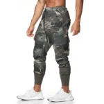Men's Camo Sport Casual Cargo Pants Man Quick Dry Gym Fitness Joggers Running Workout Trousers Sweatpants Bottom Male Costume - Image 3