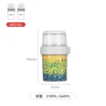 Portable Double-layer Sealed Storage Cup, Fruit Snacks, Mother and Baby Food Storage Cup, Outdoor Fat Reducing Salad Cup - Image 8
