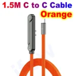 Quick Charge Flat Phone Charger Type C 240W Foldable Stand Fast Charging Kick Cable Stand Holder Cord for IPhone 17 16 Samsung - Image 22
