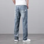 Ultra-thin Baggy Jeans Men’s Lyocell Soft Fabric Brand