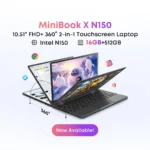 CHUWI MiniBook X 2-in-1 Touch Screen Laptop Intel N150 16GB LPDDR5 512G SSD 10.51"1920x1200 FHD Resolution Ultra-thin Notebook - Image 6