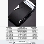 Men Belts Automatic Buckle Belt Genune Leather High Quality Belts For Men Leather Strap Casual  Buises  for Jeans - Image 16