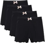 4Pcs Kids Dance Bike Play Shorts Girls Shorts Safety Pants Children Cute Bow Under Dress Skirt School Uniform Underpants 2-14Y - Image 7