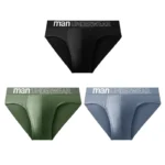 3 Pcs/Lot Men's Letter Briefs Underwear Comfortable Panties Shorts Sexy Gifts for Man Underpants - Image 12