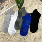 ‌3/5/10 Pairs Ankle Socks Man Running Athletic Quick-Dry Breathable Mesh Sports Short Socks Lightweight Comfort Anti-Odor Sock