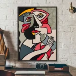 1PC Abstract Picasso Art Classic Poster Self-adhesive Art Waterproof Paper Sticker Coffee House Bar Room Wall Decor - Image 9