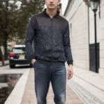 2024 Spring and Autumn New Baseball Collar Short Loose Solid Color Jacket Men's Business Casual Thin Coat Trend - Image 12