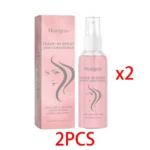 Leave-In Hair Conditioner Care Spray Wash Free Gentle Nourishing Scalp Anti Frizz Split Ends Daily Moisturizing Hair Spray 100ml - Image 8
