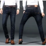 New Men Light Luxury Stretch Slim Fit Pants Comfortable