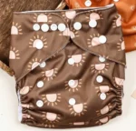 1pcs Baby Diapering Waterproof Reusable Adjustable Eco-Friendly 100% Polyester Baby Cloth Diapers