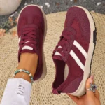 Spring and Summer Women’s Casual Sneakers, Comfortable, Soft, Breathable, and Versatile in Colo