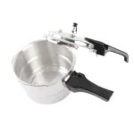 Pressure Cookware Pressure Cooker  Stovetop Fast Cooking 3L Aluminum Alloy Explosion Proof with Steam Rack for Kitchen - Image 3