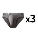 3 Pcs/Lot Men's Letter Briefs Underwear Comfortable Panties Shorts Sexy Gifts for Man Underpants - Image 9