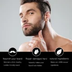 East Moon Naturl Beard Oil Enhance Mustache Nourishing Smooth Longer Thicker Anti Hair Loss Gentle Skin Friendly Fresh