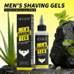 Men’s Shaving Gel 100ml Natural Shaving Cream Refreshing Cleaning Softening Beard Cream Foam Hair Remove Gel For All Beard Type