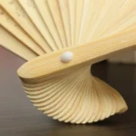 50/1pcs DIY Paper Bamboo Folding FanAdults Kid Hand Fans Calligraphy Painting Practice Blank White Fan for Wedding Room Decor - Image 6