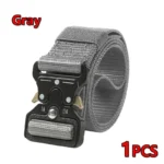 Best Men’s Tactical Belt Versatile Outdoor Hunting Canvas Belt Golf Combat Survival High Quality Canvas Nylon Sport Belt for Man