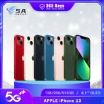 Original Apple iPhone 13 5G Mobile Phone 128GB/256GB/512GB Face ID NFC 6.1'' XDR OLED 12MP Bionic A15 Hexa Core IOS SmartPhone
