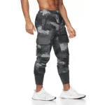 Men's Camo Sport Casual Cargo Pants Man Quick Dry Gym Fitness Joggers Running Workout Trousers Sweatpants Bottom Male Costume - Image 7