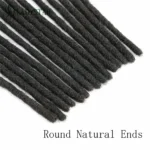 Human Hair Dreadlocks Extensions Brazilian Real Human Hair locks Extensions Handmade Dreadlocks for Women/Men 8-24 Inch - Image 3