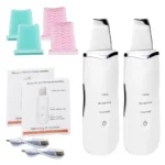 Ultrasonic Skin Scrubber Ance Pore Cleaner Peeling Blackhead Remover Deep Face Cleaning Ultrasonic Ion Facial Shovel Cleanser - Image 8