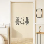 VIKAMA Cat-Motif Door Curtain Bedroom & Kitchen Room Divider Bathroom Entrance Half-Curtain Home Decor - Image 8