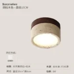 corridor lamp Walnut ceiling lights ash wood led lights for room living room Spotlights Porch light home decor lighting - Image 6