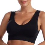 Women Bra Plus Size Seamless Brassiere Breathable Wire Free Bralette Underwear Comfortable Active Padded Brassiere Crop Top