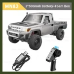 1:12 Scale RC Car MN82 Upgraded PRO 4WD Off-Road Pickup Truck with Headlights Remote Control Kids Toys Gift for Boys Adult Girls - Image 9
