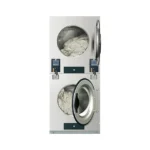 12kg 15kg Double-layer Commercial Coin-operated Tumble Dryer Stainless Steel Dryer Machine  for Hospital School Hotel