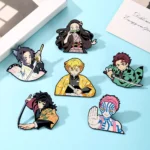 Cartoon Anime Badge Funny Comics Enamel Pins Metal Cute Collar Pins Brooches Jewelry Lapel Pin Jewelry Collection Friend Gifts - Image 32