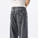 Lyocell Thin Men's Vintage Jeans Casual Loose Denim Pants - Image 6