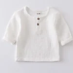 Baby Organic Cotton T-shitrs Newborn Toddlers Boys Tops Casual Spring Summer Cute Soft Muslin Clothes 0-6Years Soft T Shirt - Image 7