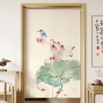 VIKAMA Cat-Motif Door Curtain Bedroom & Kitchen Room Divider Bathroom Entrance Half-Curtain Home Decor - Image 15