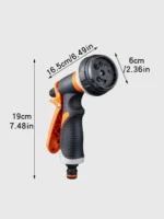 Home Irrigation Spray High-Pressure Garden Spray Gun Set Garden Watering Ground Car Wash Sprinkler - Image 3
