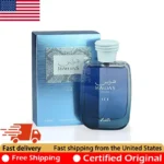 RASASI Hawas Ice Eau de Parfum 3.4 Ounce Natural Lasting Aromatic Pheromones Perfume 100 ML Original Premium Arabian Perfumes
