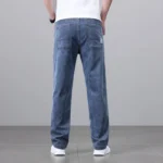 Ultra-thin Baggy Jeans Men’s Lyocell Soft Fabric Brand