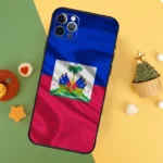 Vintage Haiti Haitian Flag Phone Case For iPhone 17 16 14 13 12 11 15 Pro Max 12 13 Mini 16E 17 Air Shockproof Cover - Image 3