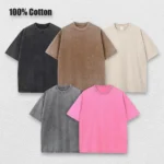 Oversized Tshirts for Men Gym Vintage Heavyweight T Shirts Cotton