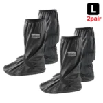 Reusable Motorcycle Scooter Dirt Bike Rain Shoes Cover Non-Slip Boot Covers Unisex Bicycle Shoes Protectors  For Rainy Snowy Day - Image 27