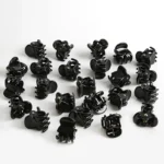 Mini Hair Claw Clips for Women Girls Korean Simple Small Black Transparent Plastic Clips Hairpin Kids Hair Styling Accessories - Image 8