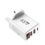 65W USB C Charger with LED Display QC3.0