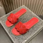Summer 2025 New Women's Slippers Summer Square Toe Flat Shoes Women's Wide Version Slippers Sandals Outdoor Daily Casual Shoes - Image 6