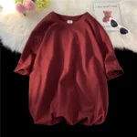 100% Cotton Short Sleeve T-Shirt Men