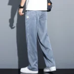 Lyocell Casual Trousers Summer Thin Men's Baggy Jeans - Image 3