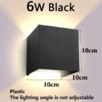 Wall Light Waterproof Exterior Aluminum Garden Street Outdoor LED Light Courtyard Lamp Lustre Porch Home Appliances Facade Lamp - Image 8