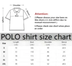 The new men's POLO shirt for summer 2025 features a casual fashionable comfortable and soft 3D pattern print - Image 6