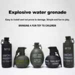 Grenade en Nylon réutilisable modèle M67 Burst Mine Grenade d'eau rebondissante fumée Grenade et autres 10 Airsoft différents - Image 6